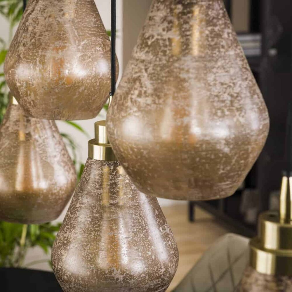 Hanglamp 5L bagliore marrone