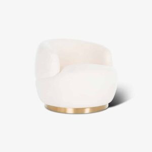 Draaifauteuil Teddy White teddy