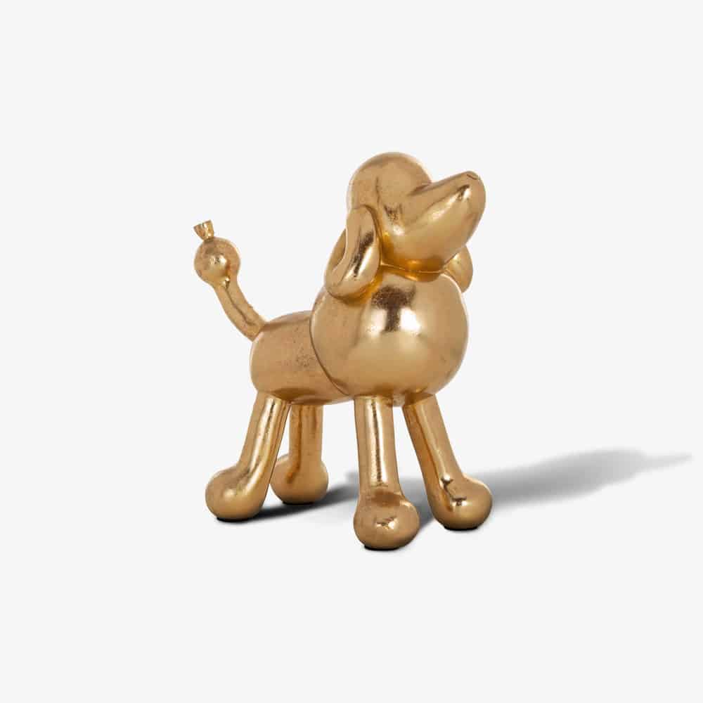 Dog Miro deco object (Gold)