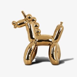 Deco object Balloonicorn gold (Gold)