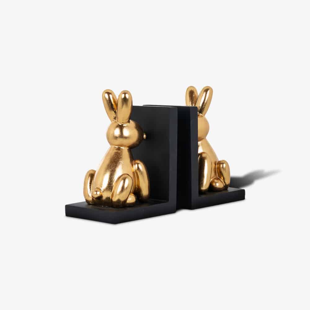 Boeken standaard Cony (Black/gold)