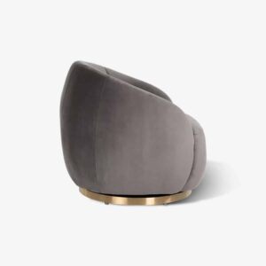 Draaifauteuil Jago Stone Velvet