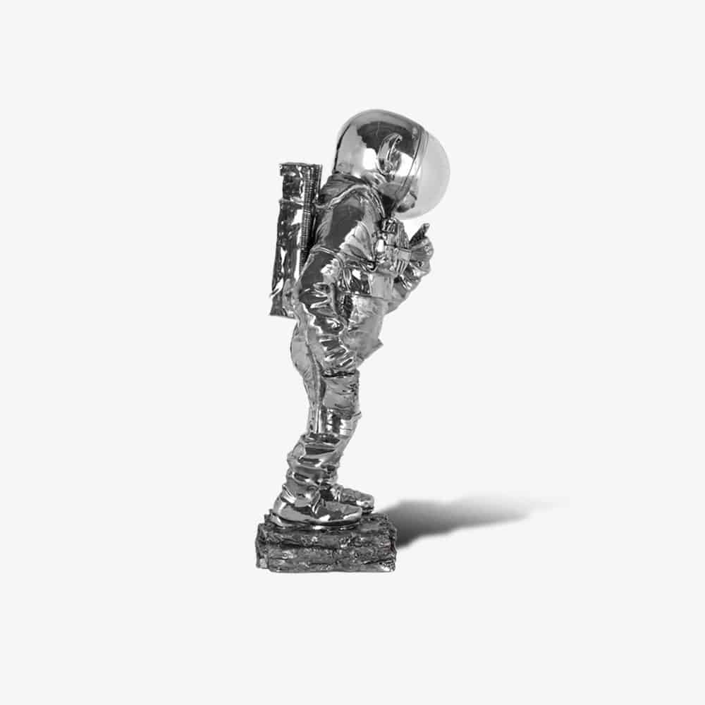 Space Monkey deco object (Silver)
