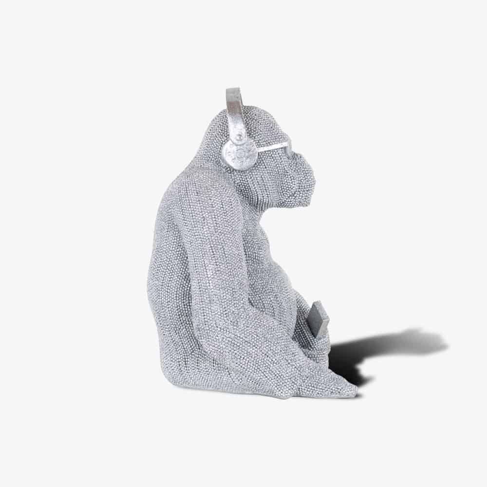 Gorilla music Tonka (Silver Finish)