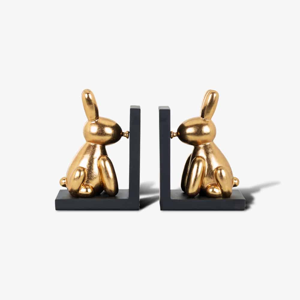 Boeken standaard Cony (Black/gold)