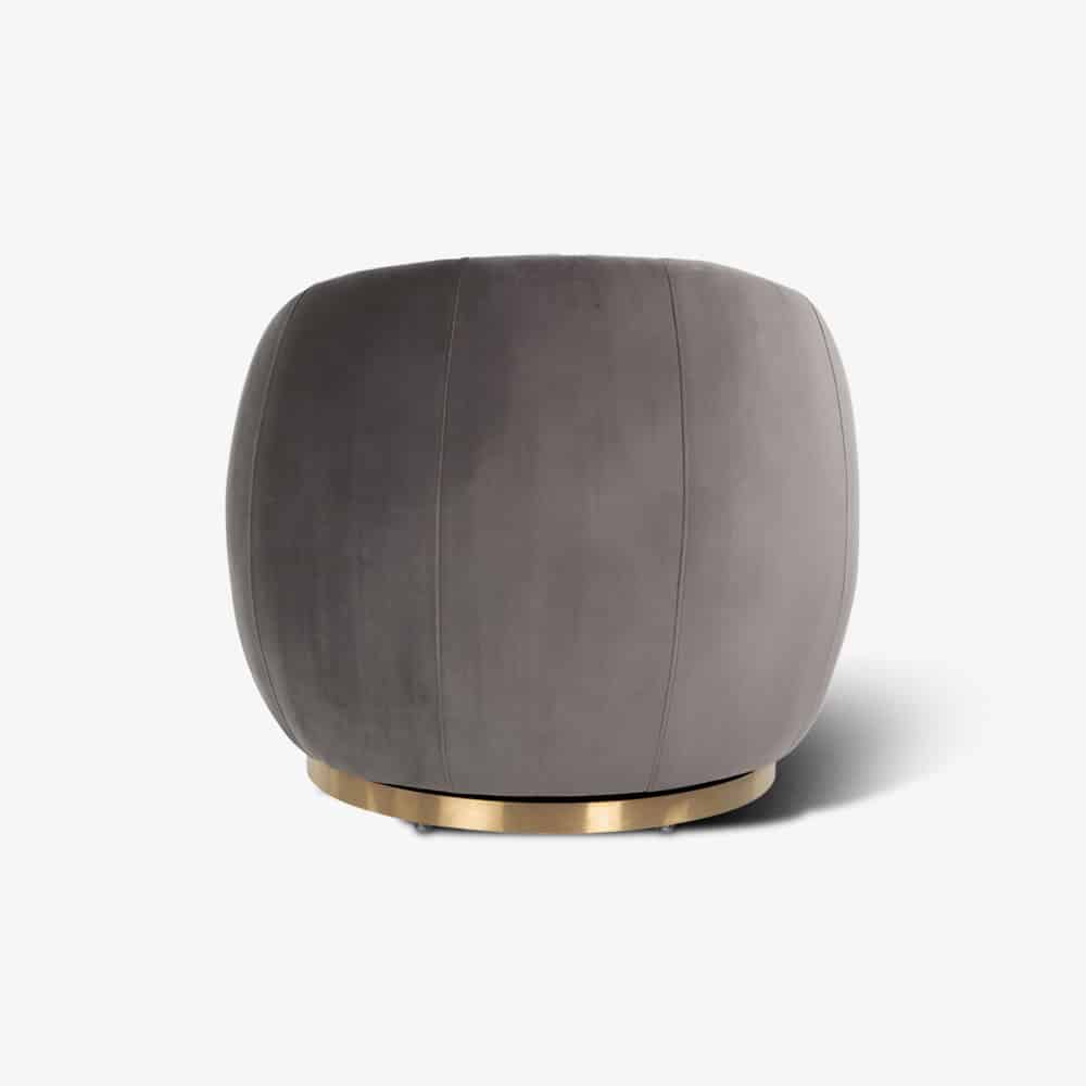 Draaifauteuil Jago Stone Velvet