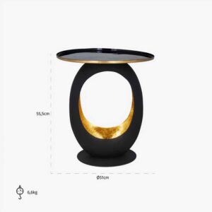 End table Kristy (Black)
