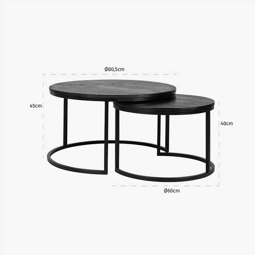 Salontafel Catana set/2