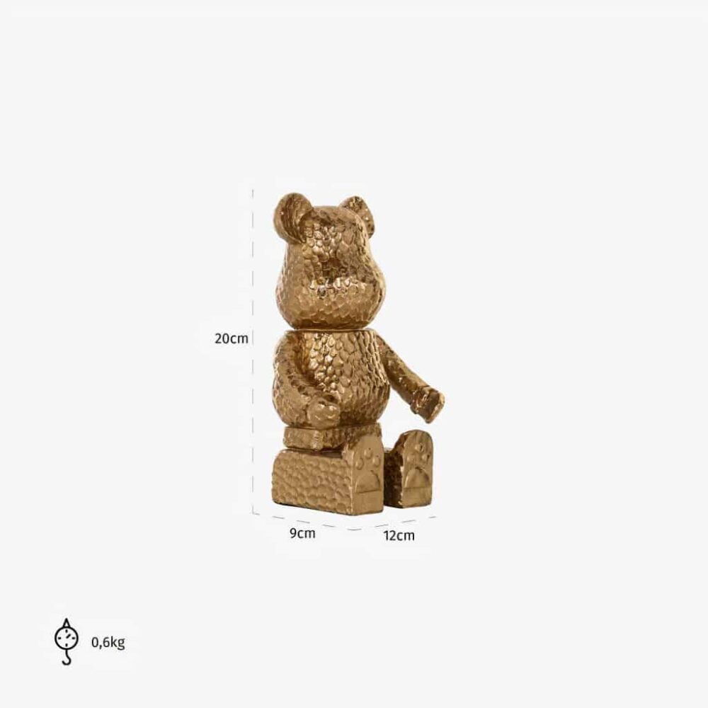 Deco object Beer (Gold)