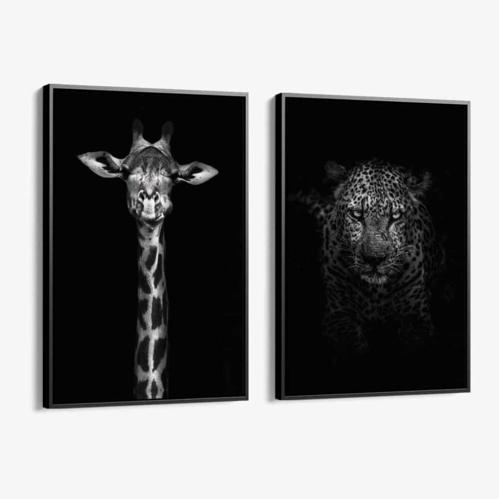 Bundle: “Black Animals” (2x)