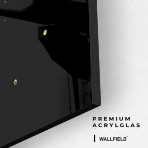 Black & Gold Stone - Glass
