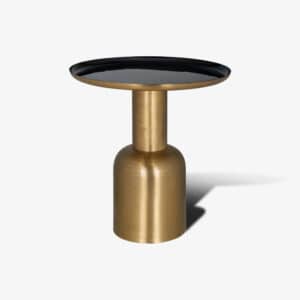 End table Xara 50Ø (Brushed Gold)