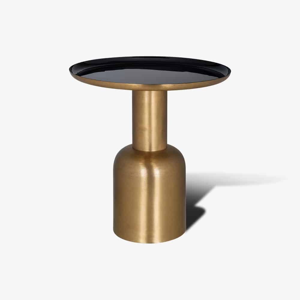 End table Xara 50Ø (Brushed Gold)