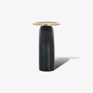 Kandelaar Femke groot (Black/gold)