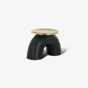 Kandelaar Femke klein (Black/gold)