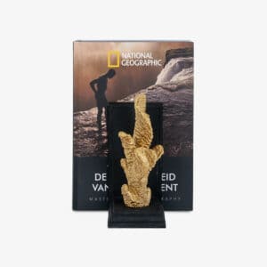 Boekenstandaard Donei (Black/gold)