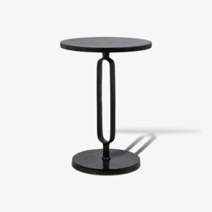 Bijzettafel Valerio 40Ø (Black)