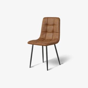 Eetkamerstoel Bouclé Cognac