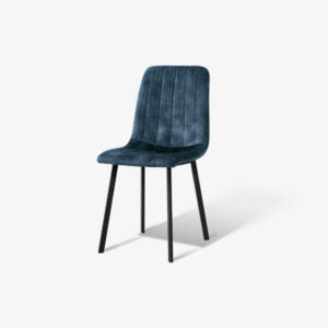 Eetkamerstoel Mink Velvet Petrol