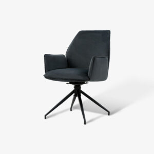 Eetkamerstoel Malia Velvet Antraciet