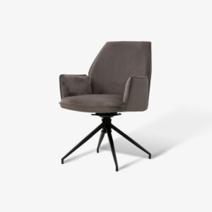 Eetkamerstoel Malia Velvet Antraciet
