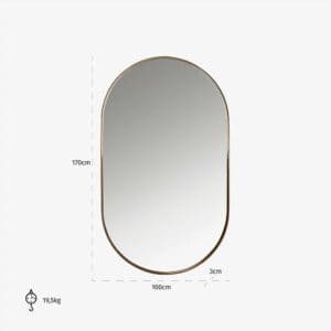 Spiegel Skylar (Gold)