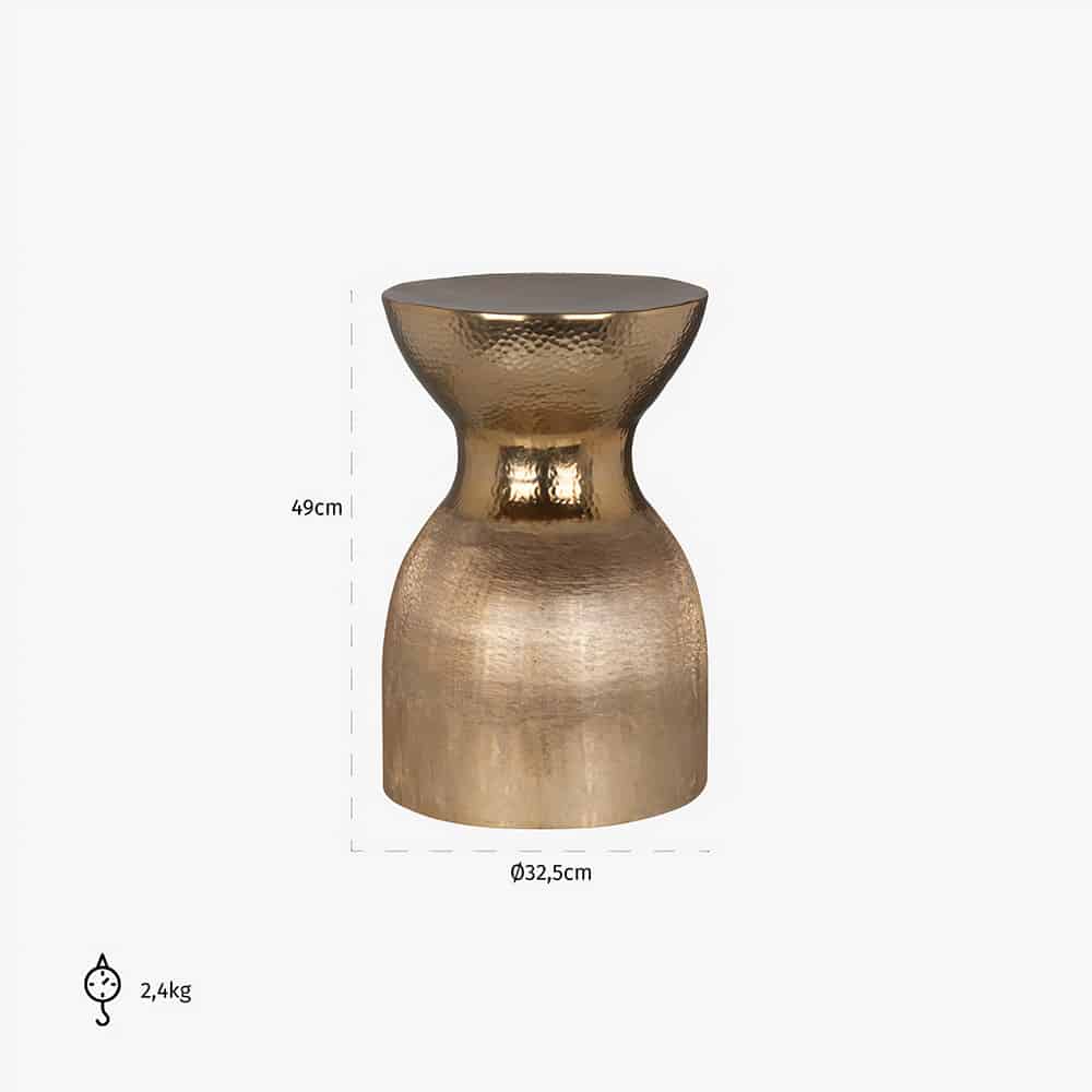 Bijzettafels Jadey (Brushed Gold)