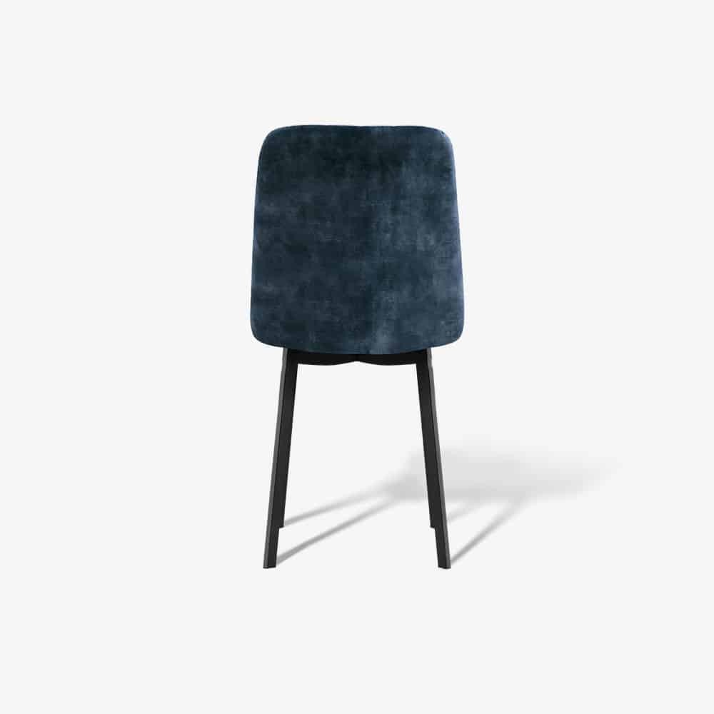Eetkamerstoel Mink Velvet Petrol
