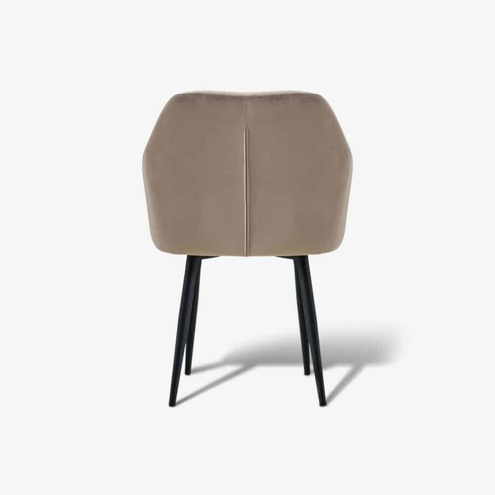 Eetkamerstoel Zahra Velvet Grey