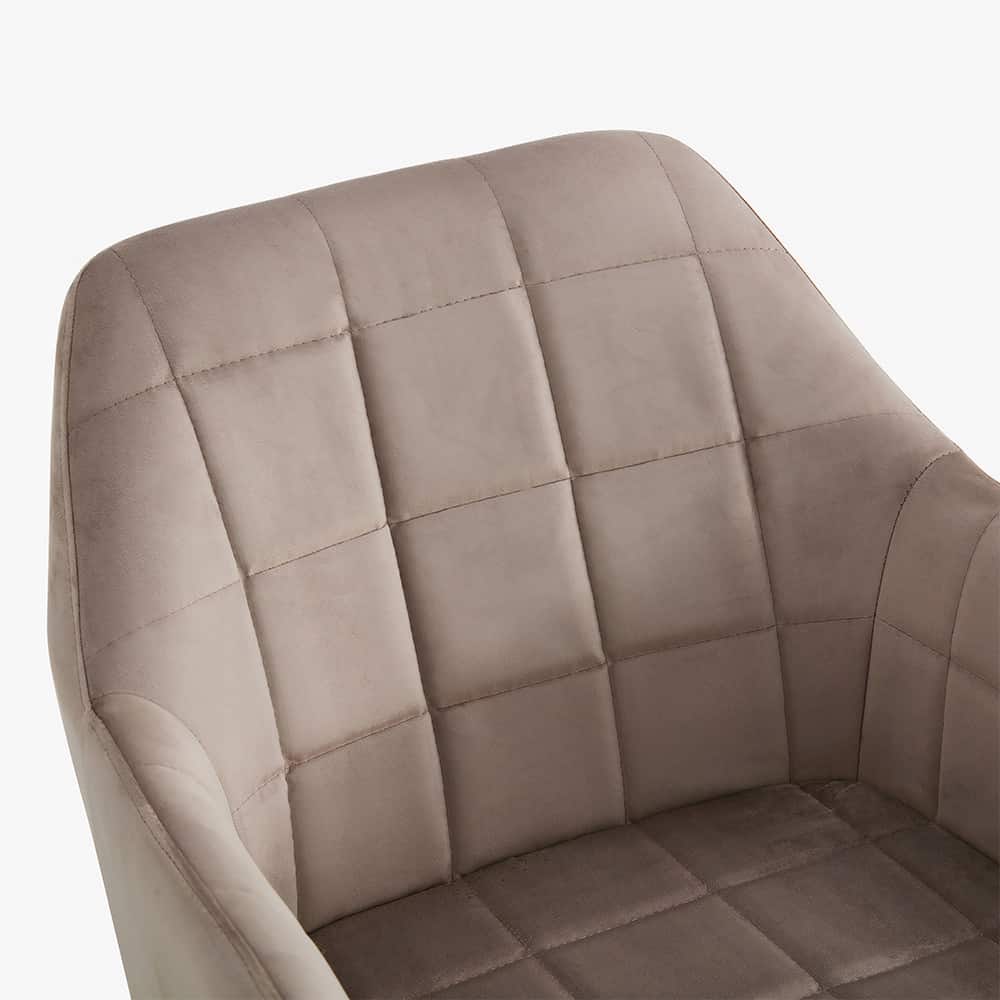 Eetkamerstoel Zahra Velvet Grey