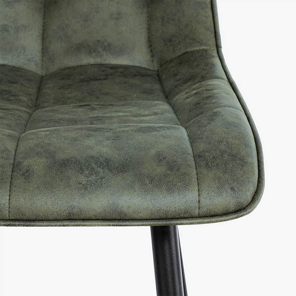 Eetkamerstoel Olive green