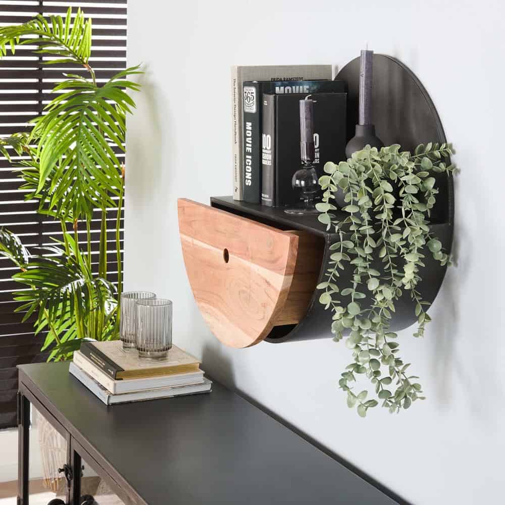 Wandschap Semicircle Ø50