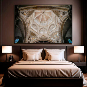 3.-Canvas-Mockup-Dome-of-the-Church-of-Valencia