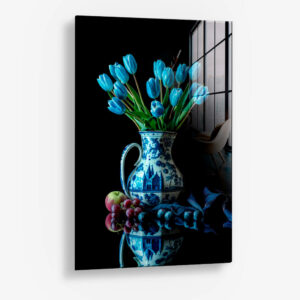 8.-Glass-Detail-1-Delft-Blue-&-Dutch-Tulips-II