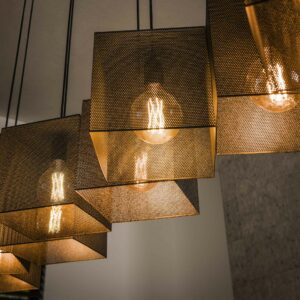 Hanglamp 8L block mesh 3