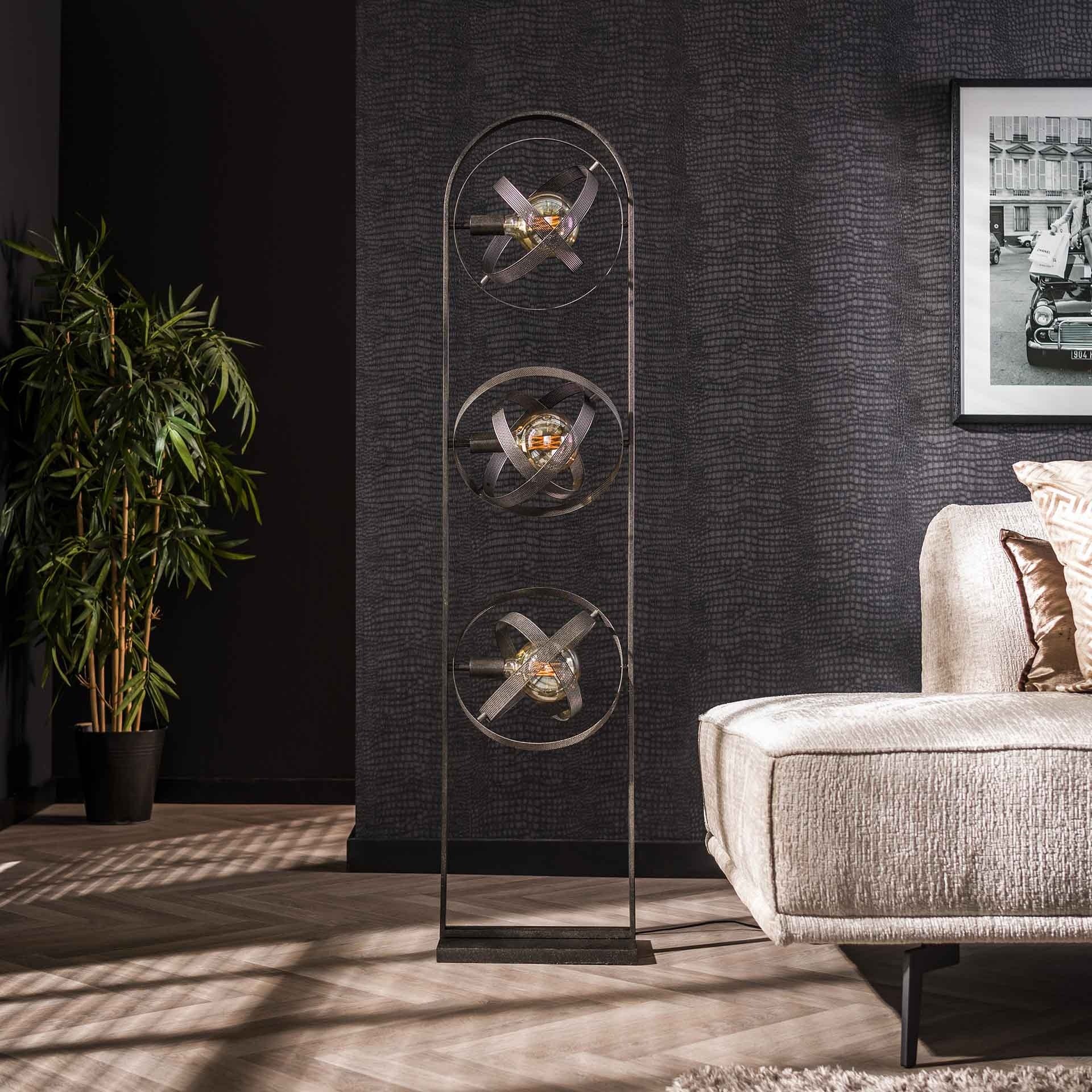 Vloerlamp 3L cosmos mesh 2