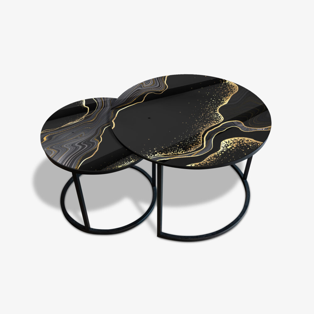 Black & Gold Stone 2