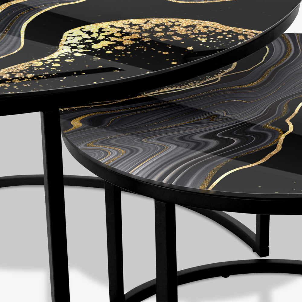 Black & Gold Stone 3
