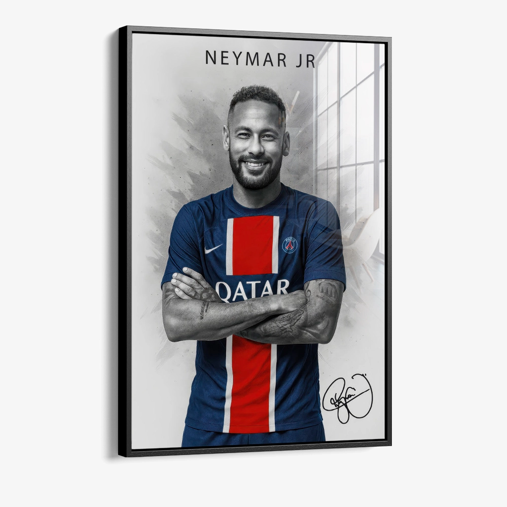 8.-Glass-Framed-Neymar-Jr