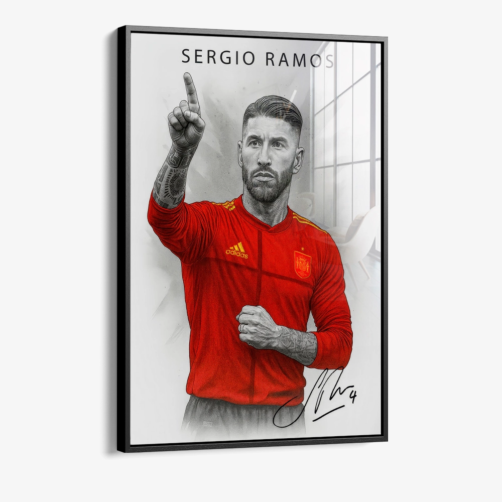 8.-Glass-Framed-Sergio-Ramos