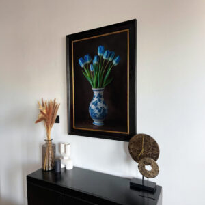 Blue Tulips - Art Frame-1