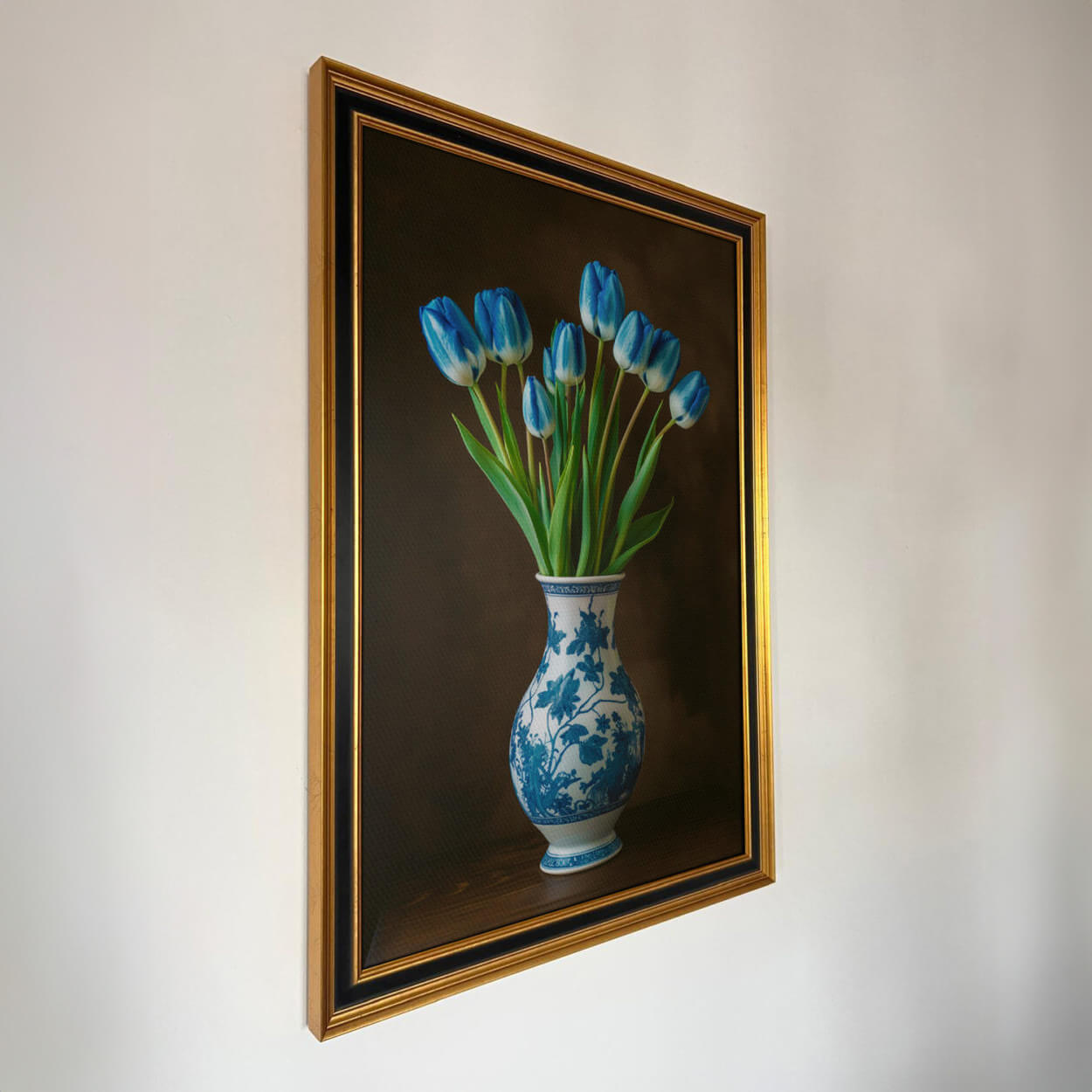 Blue Tulips - Art Frame-2