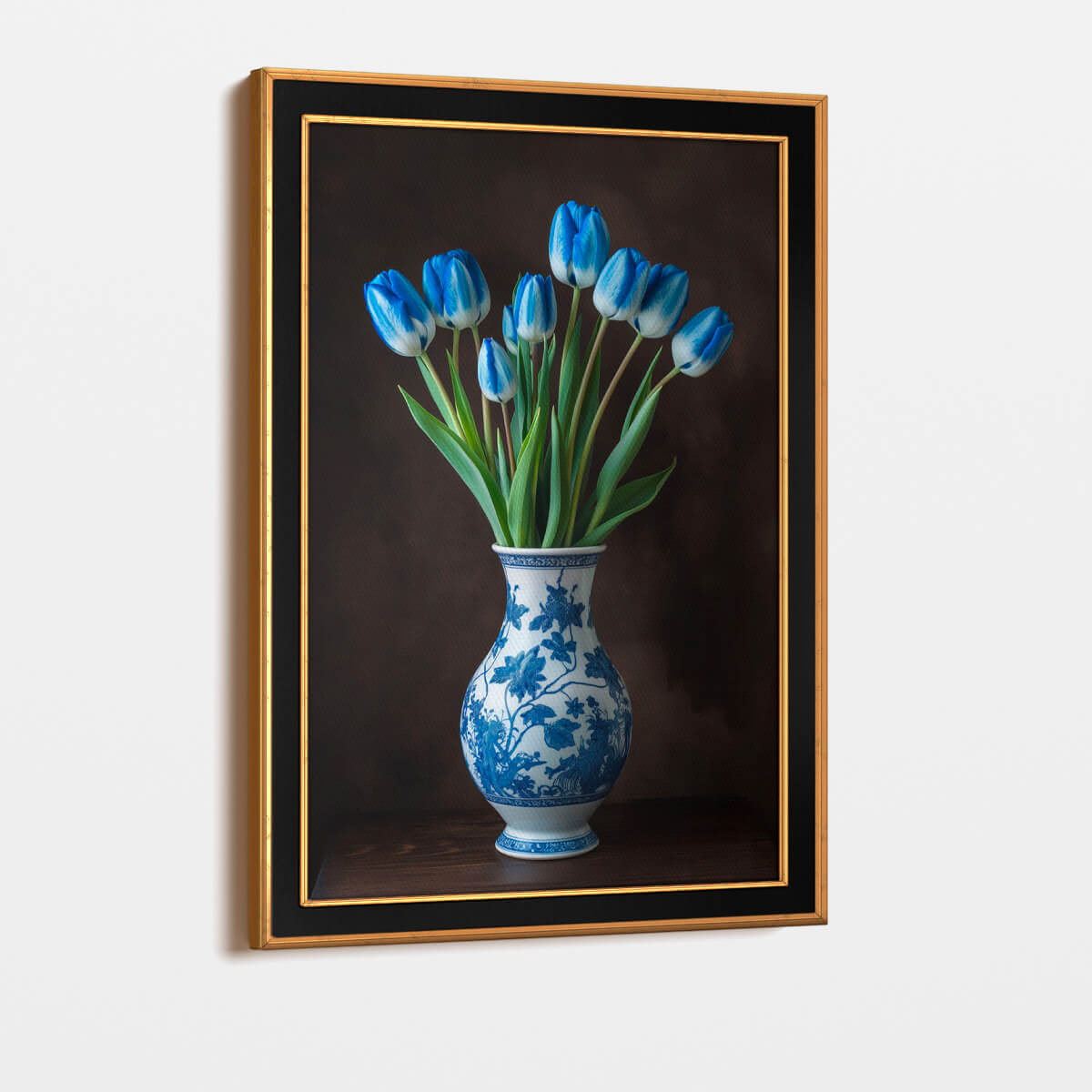 Blue Tulips - Art Frame-3