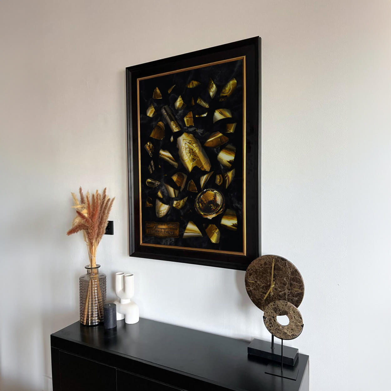 Broken Bottle - Art Frame-1