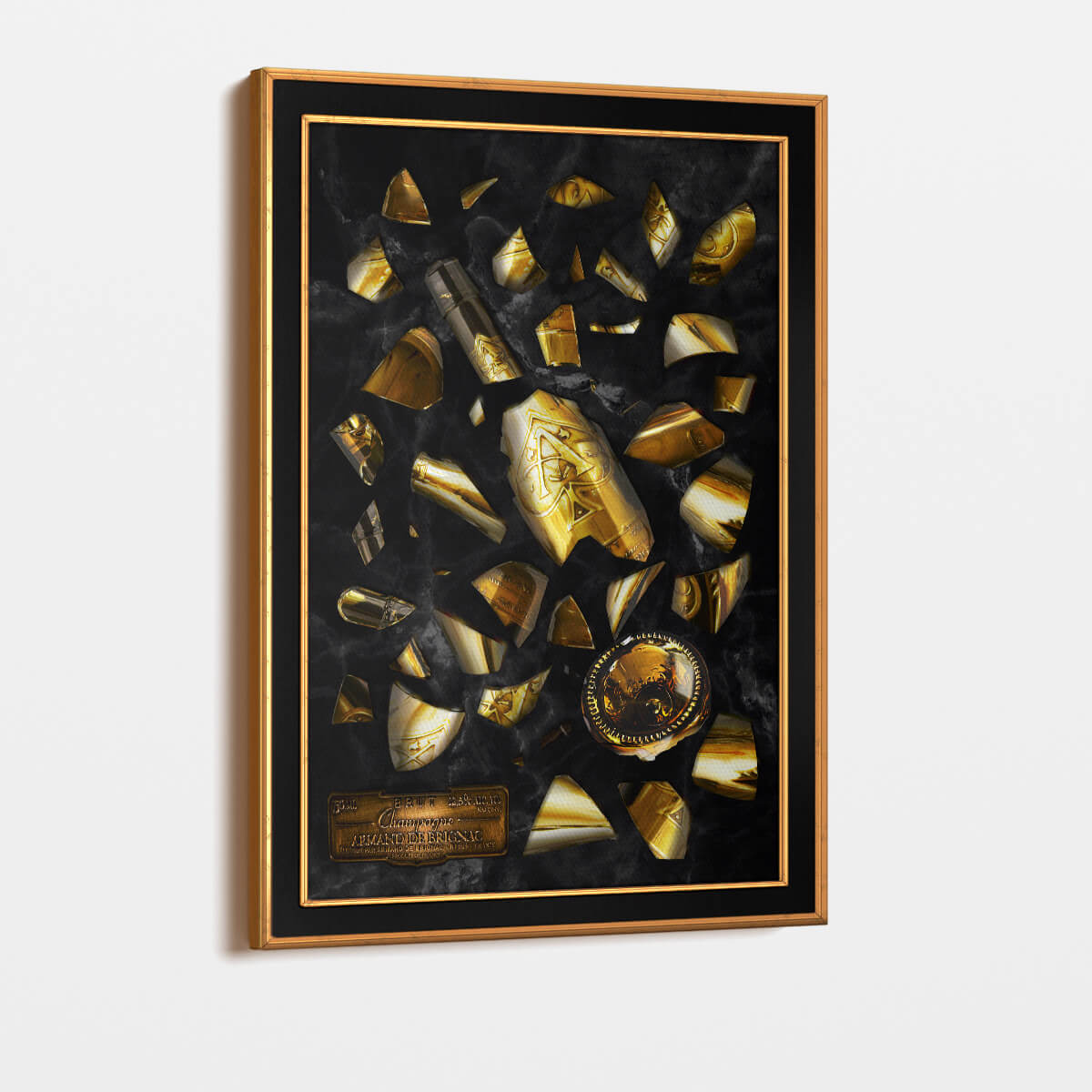 Broken Bottle - Art Frame-3