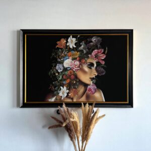 Flower Woman - Art Frame