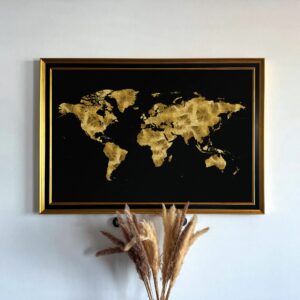 Golden World Map 4
