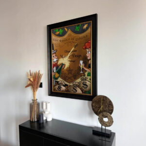 Monopoly Champagne - Art Frame-1